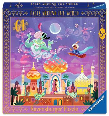 Puzzle 64 pezzi Aladino e la lampada magica, Tales Around the World, puzzle per bambini 5+ anni  Ravensburger 2025 | Libraccio.it