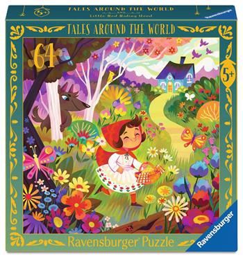 Puzzle 64 pezzi Cappuccetto Rosso, Tales Around the World, puzzle per bambini 5+ anni  Ravensburger 2025 | Libraccio.it