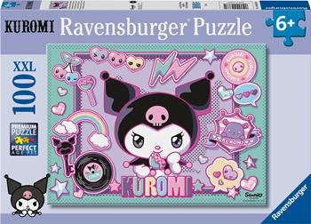Puzzle Ravensburger Kuromi XXL 100 pezzi  Ravensburger 2026 | Libraccio.it