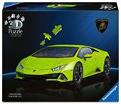 Puzzle 3D iconico: Lamborghini Hurac&#225;n EVO - Una vera icona delle auto sportive in un dettagliato modello in scala 1:18