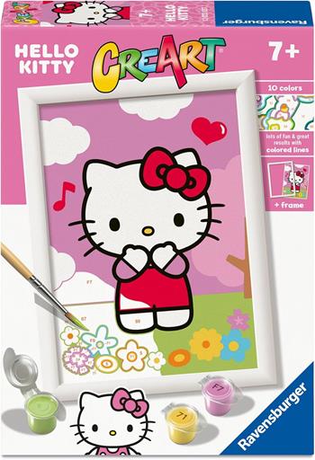 Ravensburger - CreArt Serie E licenziati - Hello Kitty, Kit per Dipingere con i Numeri  Ravensburger 2025 | Libraccio.it