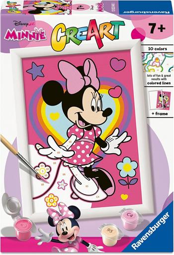 Ravensburger - CreArt Serie E licenziati - Disney Minnie, Kit per Dipingere con i Numeri  Ravensburger 2025 | Libraccio.it