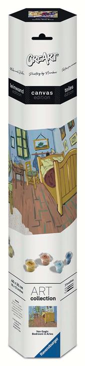 Ravensburger CreArt Serie Premium Canvas ART - Van Gogh: La camera di Vincent ad Arles