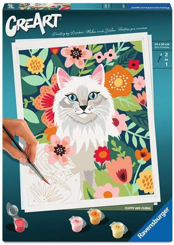 Ravensburger CreArt Adulti Serie Trend C - Siberiano Bianco  Ravensburger 2026 | Libraccio.it