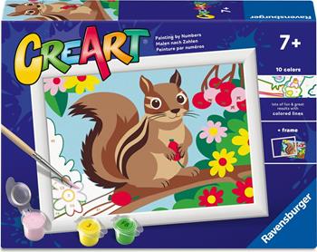Ravensburger CreArt Serie E - Scoiattolo Vivace  Ravensburger 2026 | Libraccio.it