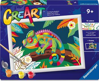 Ravensburger CreArt Serie D - Camaleonte Variopinto  Ravensburger 2026 | Libraccio.it