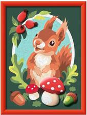 Ravensburger CreArt Serie D - Scoiattolo con Gesso 3D
