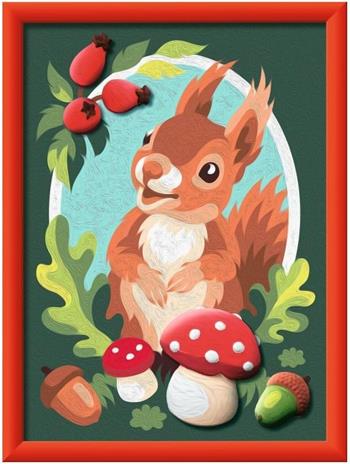 Ravensburger CreArt Serie D - Scoiattolo con Gesso 3D  Ravensburger 2026 | Libraccio.it