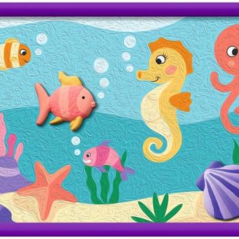 Ravensburger CreArt Serie D - Cavalluccio Marino con Gesso 3D  Ravensburger 2026 | Libraccio.it