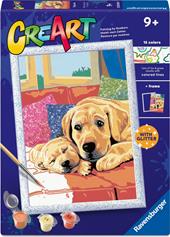 Ravensburger CreArt Serie D - Amore di Cagnolini