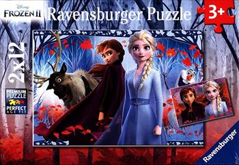 Ravensburger - Puzzle Frozen 2, Collezione 2x12, 2 Puzzle da 12 Pezzi, Et&#224; Raccomandata 3+ Anni  Ravensburger 2019 | Libraccio.it