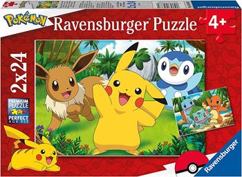 Ravensburger - Puzzle Pok&#233;mon, Collezione 2x24, 2 Puzzle da 24 Pezzi, Et&#224; Raccomandata 4+ Anni  Ravensburger 2022 | Libraccio.it