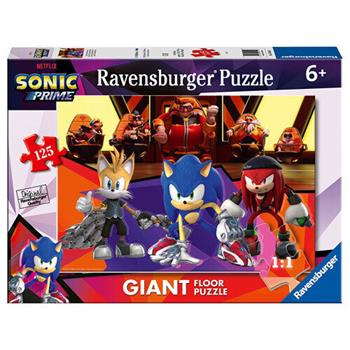 Ravensburger - Puzzle Sonic, Collezione 125 Giant Pavimento, 125 Pezzi, Et&#224; Raccomandata 6+ Anni  Ravensburger 2024 | Libraccio.it