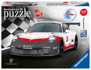 3D Puzzle. Porsche 911 GT3 Cup  Ravensburger 2020 | Libraccio.it