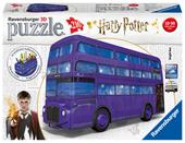 Ravensburger - 3D Puzzle Nottetempo, Bus Harry Potter, 216 Pezzi, 8+ Anni
