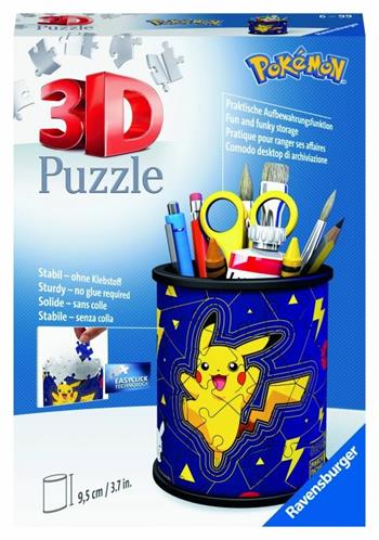 Ravensburger - 3D Puzzle Portapenne Pok&#233;mon, 54 Pezzi, 6+ Anni  Ravensburger 2023 | Libraccio.it