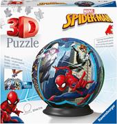 Ravensburger - 3D Puzzle Puzzle Ball Spiderman, 72 pezzi, 6+ anni