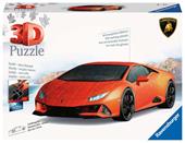 Puzzle 3D Lamborghini Hurac&#225;n EVO arancione