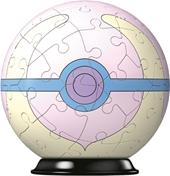 Ravensburger - 3D Puzzle Pok&#233;mon Heal Ball rosa, 54 Pezzi, 6+ Anni