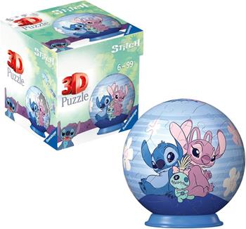 Ravensburger - Puzzle Disney Stitch & Angel, Puzzle 3D 54 pz  Ravensburger 2025 | Libraccio.it