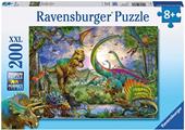 Ravensburger - Puzzle Nel regno dei Giganti, 200 Pezzi XXL, Et&#224; Raccomandata 8+ Anni
