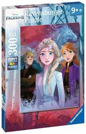 Ravensburger - Puzzle Frozen 2, 300 Pezzi XXL, Et&#224; Raccomandata 9+ Anni