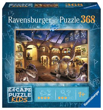 Ravensburger Puzzle Il museo di Storia Naturale, Escape Kids, 368 pezzi, Puzzle Bambini, et&#224; raccomandata 9+  Ravensburger 2022 | Libraccio.it