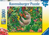 Ravensburger - Puzzle Il dolce bradipo, 300 Pezzi XXL, Et&#224; Raccomandata 9+ Anni
