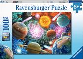 Ravensburger - Puzzle Stelle e pianeti, 100 Pezzi XXL, Et&#224; Raccomandata 6+ Anni