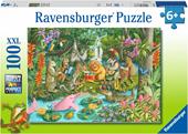 Ravensburger - Puzzle L'orchestra degli animali, 100 Pezzi XXL, Et&#224; Raccomandata 6+ Anni