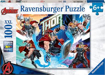 Ravensburger - Puzzle Thor, 100 Pezzi XXL, Et&#224; Raccomandata 6+ Anni  Ravensburger 2023 | Libraccio.it