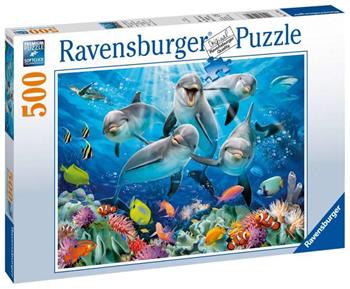 Ravensburger - Puzzle Delfini, 500 Pezzi, Puzzle Adulti  Ravensburger 2023 | Libraccio.it
