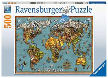 Ravensburger - Puzzle Mondo di Farfalle, 500 Pezzi, Puzzle Adulti  Ravensburger 2022 | Libraccio.it