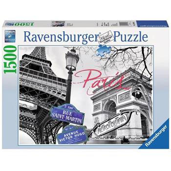 A Parigi Puzzle 1500 pezzi Ravensburger (16296)  Ravensburger 2022 | Libraccio.it