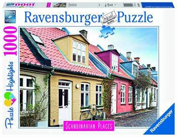 Puzzle Ravensburger Aarhus, Danimarca 1000 pezzi  Ravensburger 2023 | Libraccio.it