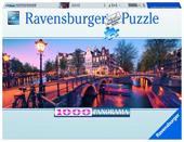 Puzzle Ravensburger Una sera ad Amsterdam 1000 pezzi