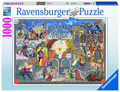 Puzzle Ravensburger Romeo & Giulietta 1000 Pezzi