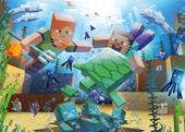 Ravensburger - Puzzle Minecraft Mosaic, 1000 Pezzi, Puzzle Adulti