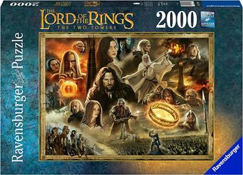 Ravensburger - Puzzle Il Signore degli anelli - Le due torri, 2000 Pezzi, Puzzle Adulti  Ravensburger 2022 | Libraccio.it