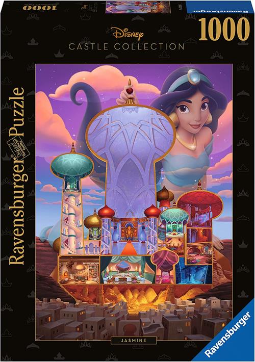 Ravensburger - Puzzle Jasmine - Disney Castles, Collezione Disney  Collector's Edition, 1000 Pezzi, Puzzle Adulti Ravensburger 2023