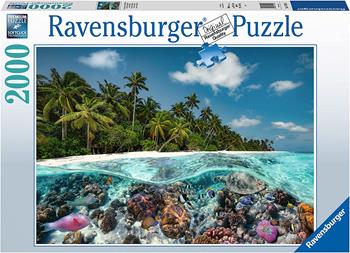 Ravensburger - Puzzle Un tuffo alle Maldive, 2000 Pezzi, Puzzle Adulti  Ravensburger 2023 | Libraccio.it