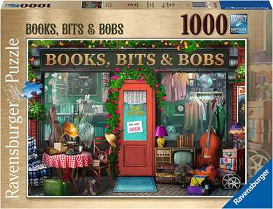 Image of Ravensburger - Puzzle Libri, musica e fantasia, 1000 Pezzi, Puzzl...