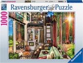 Ravensburger - Puzzle Casetta tra le sequoie, 1000 Pezzi, Puzzle Adulti