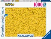 Ravensburger - Puzzle Pikachu Challenge, 1000 Pezzi, Puzzle Adulti