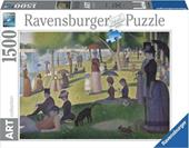 Ravensburger - Puzzle Seurat: Una domenica pomeriggio sull'isola della Grande-Jatte, 1500 Pezzi, Puzzle Adulti