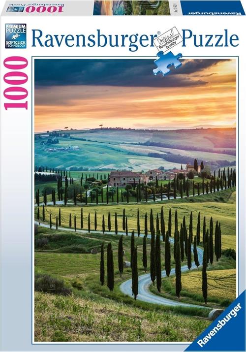 Ravensburger Puzzle 1000 Pezzi "Gran Via Di Madrid" - Dimensioni 70x50 Cm - Per Adulti E Ragazzi, Con Tecnologia Soft-Click, Anti-Riflesso - 4