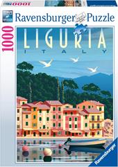 Ravensburger - Puzzle Cartolina dalla Liguria, 1000 Pezzi, Puzzle Adulti