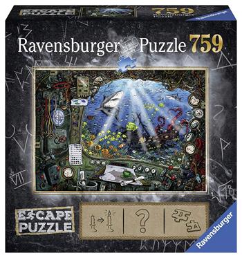 Ravensburger Puzzle Il Sommergibile, Escape Puzzle, 759 pezzi, Puzzle Adulti  Ravensburger 2022 | Libraccio.it