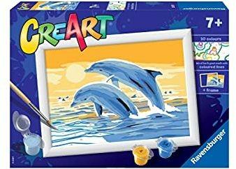 Ravensburger - CreArt Serie E: Delfini Amici, Kit per Dipingere con i Numeri,  Ravensburger 2022 | Libraccio.it