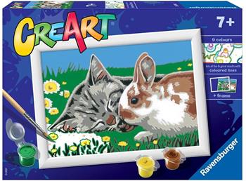 Ravensburger - CreArt Serie E: Riposino sul Prato, Kit per Dipingere con i Numeri, Contiene una Tavola Prestampata, Pennello  Ravensburger 2022 | Libraccio.it